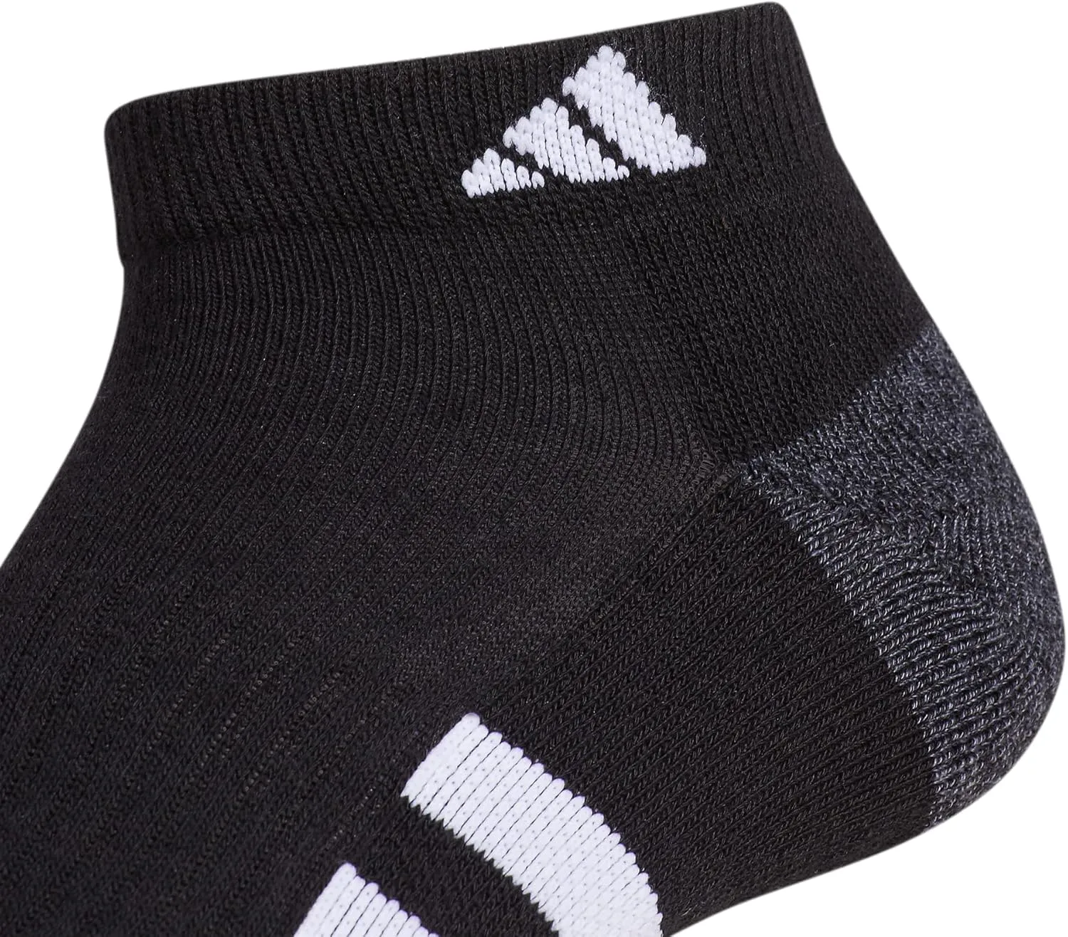 adidas Men's Cushioned Low Cut Socks (3 Pairs)
