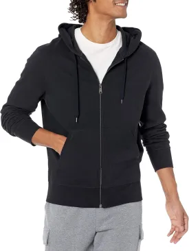 Amazon Essentials Men's Lightweight French Terry Full-Zip Hoodie with Comfortable Fit