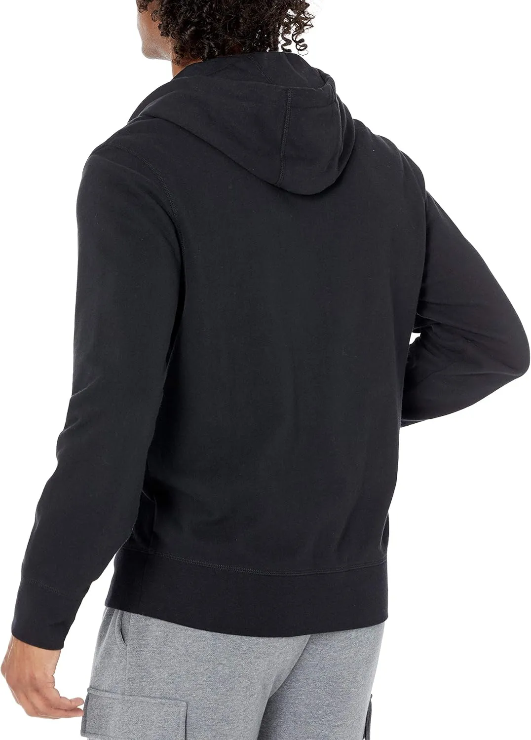 Amazon Essentials Men's Lightweight French Terry Full-Zip Hoodie with Comfortable Fit