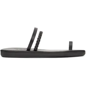 Ancient Greek Sandals Black Gyalos Sandals