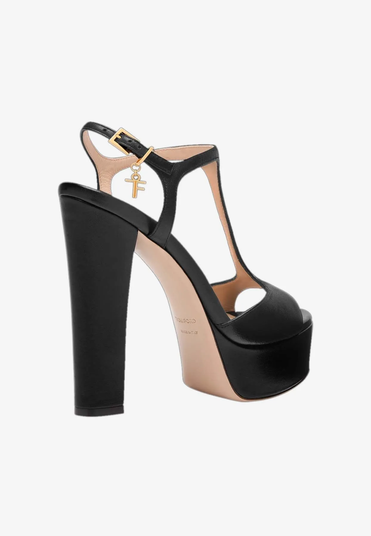 Angelina 130 Platform Leather Sandals