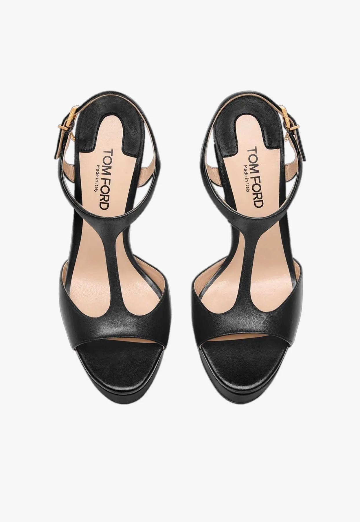 Angelina 130 Platform Leather Sandals