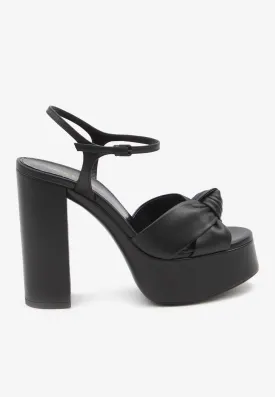 Bianca 125 Leather Platform Sandals