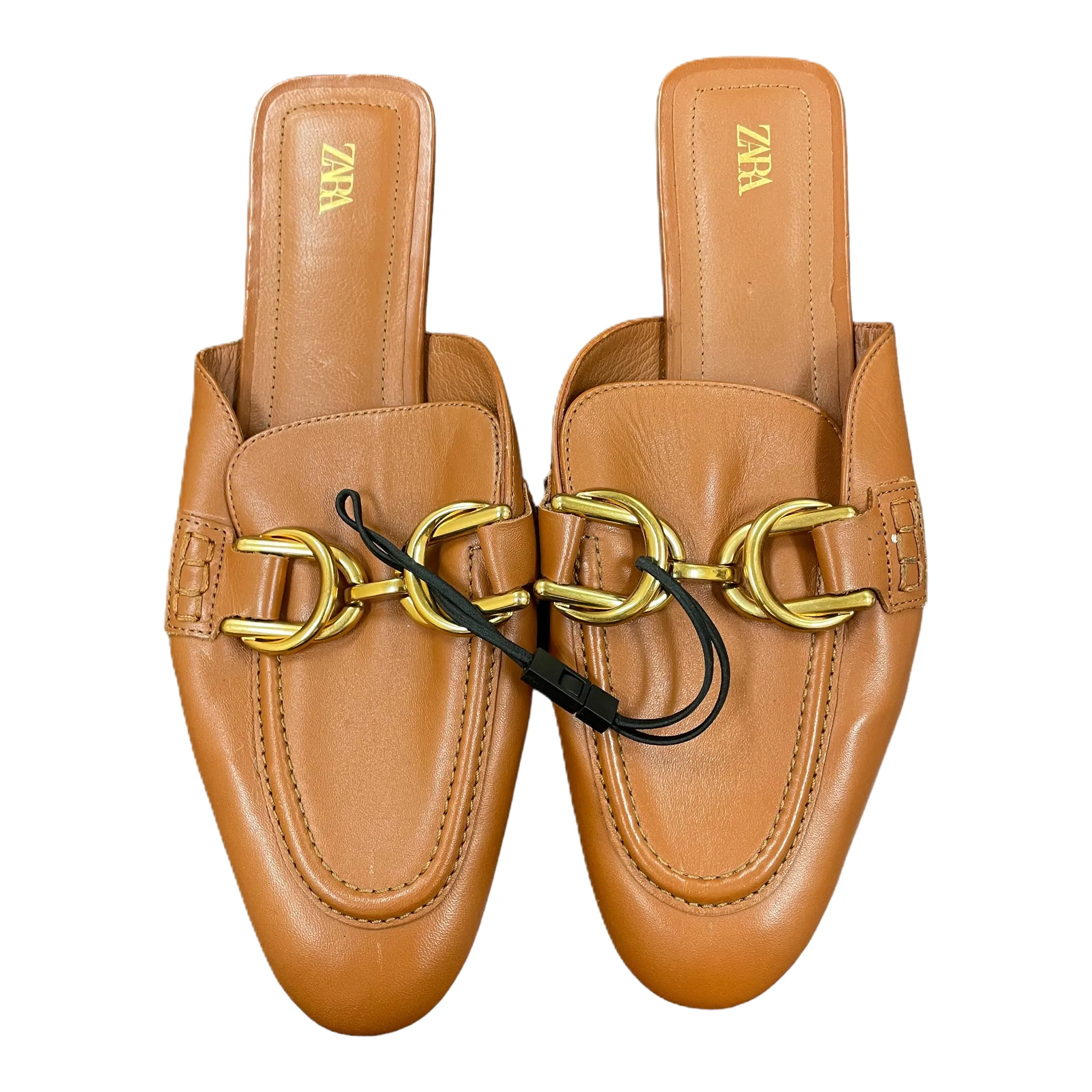 Brown Shoes Flats By Zara, Size: 7