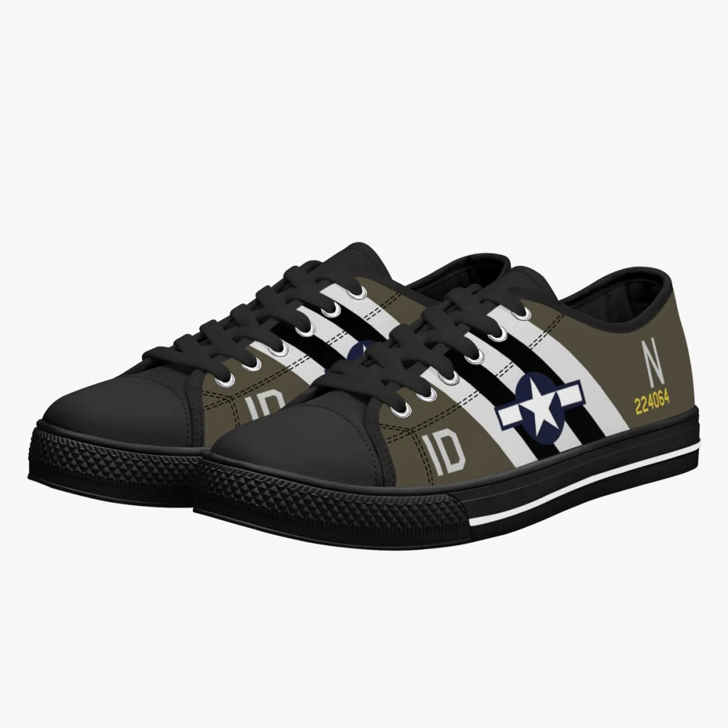 C-47 "Placid Lassie" Low Top Canvas Shoes