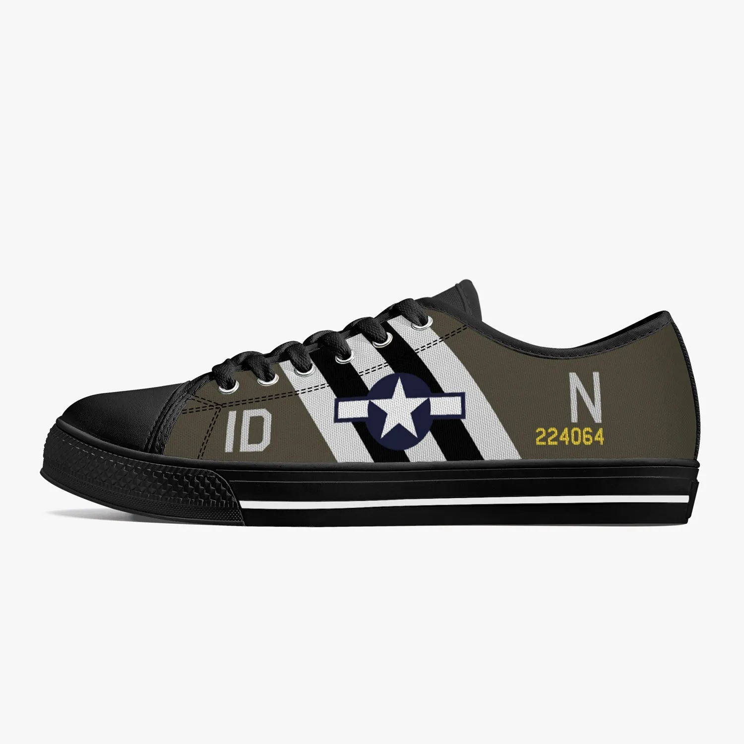 C-47 "Placid Lassie" Low Top Canvas Shoes