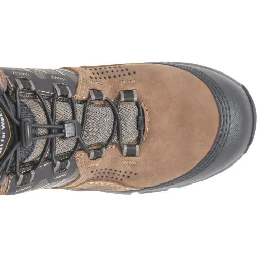 Carolina Men's Ironhide Mid Cut Soft Toe Waterproof Work Boot -Brown- CA5053