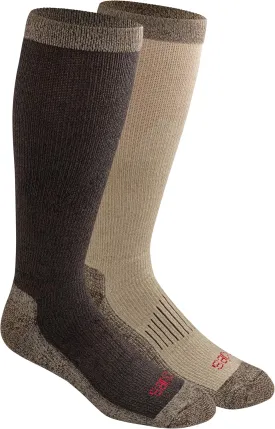 Dickies Men's Light Compression Comfort Over-The-Calf Socks, Available in M-XXL (2, 4 Pairs)