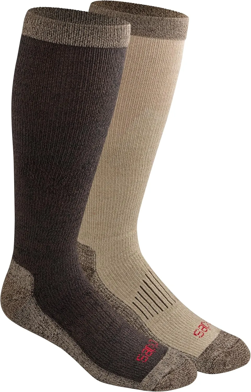 Dickies Men's Light Compression Comfort Over-The-Calf Socks, Available in M-XXL (2, 4 Pairs)