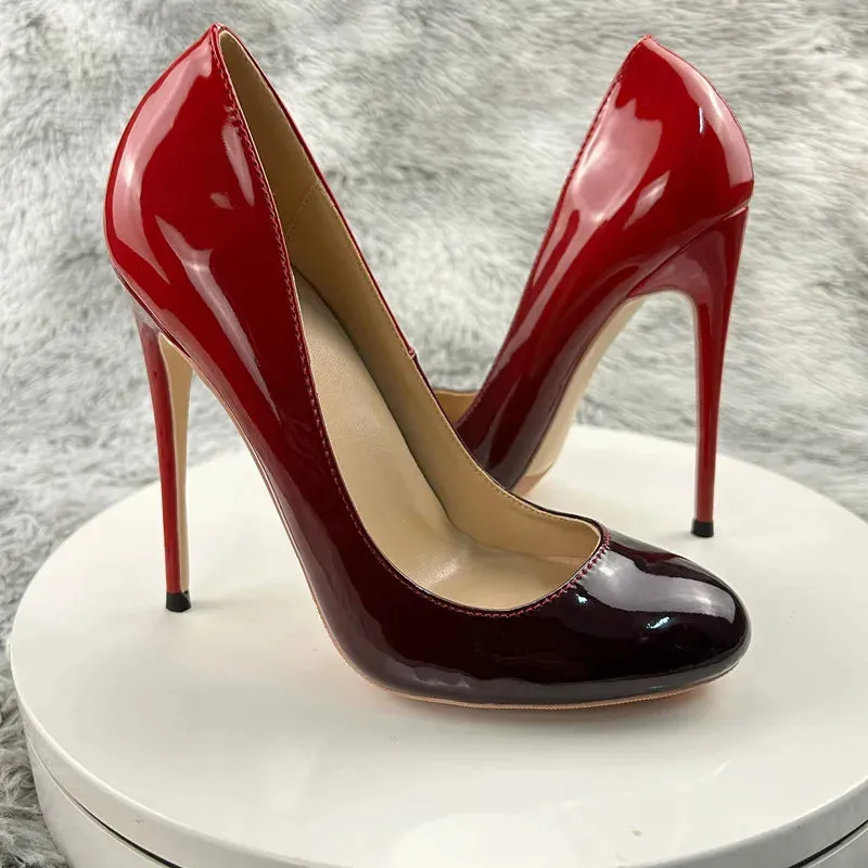 Elegant Round Toe High Heels