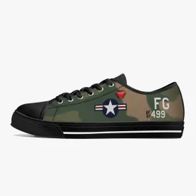 F-4 Phantom II of Daniel "Chappie" James Jr Low Top Canvas Shoes