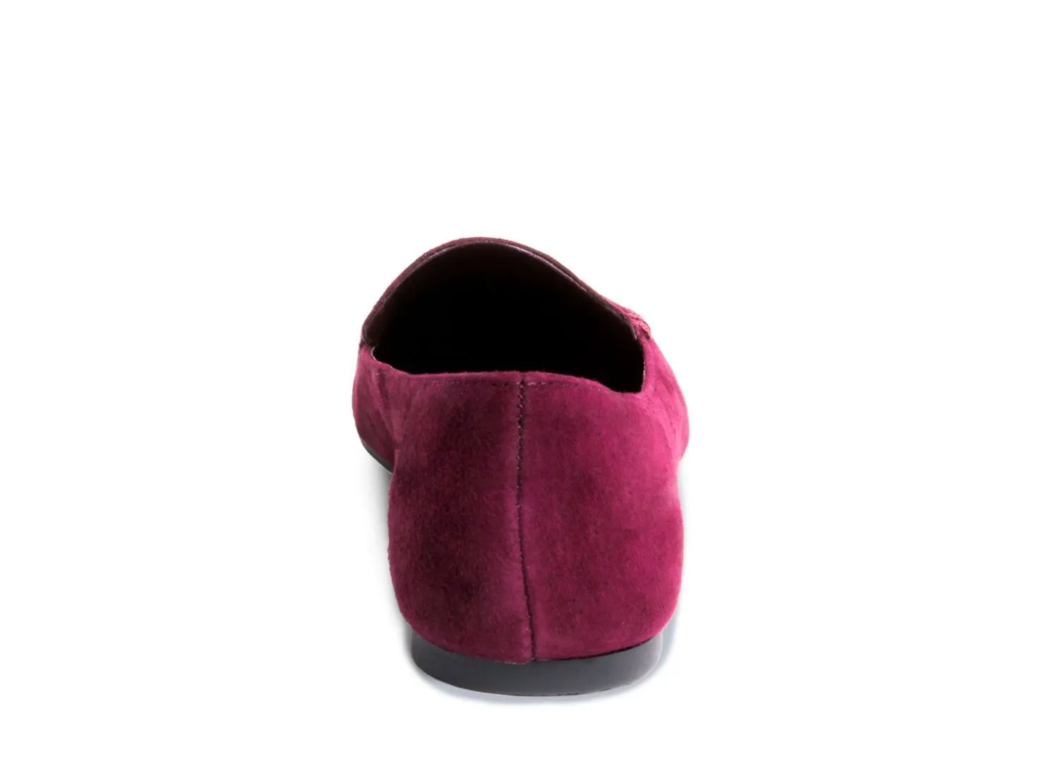 FEATHER BURGUNDY SUEDE
