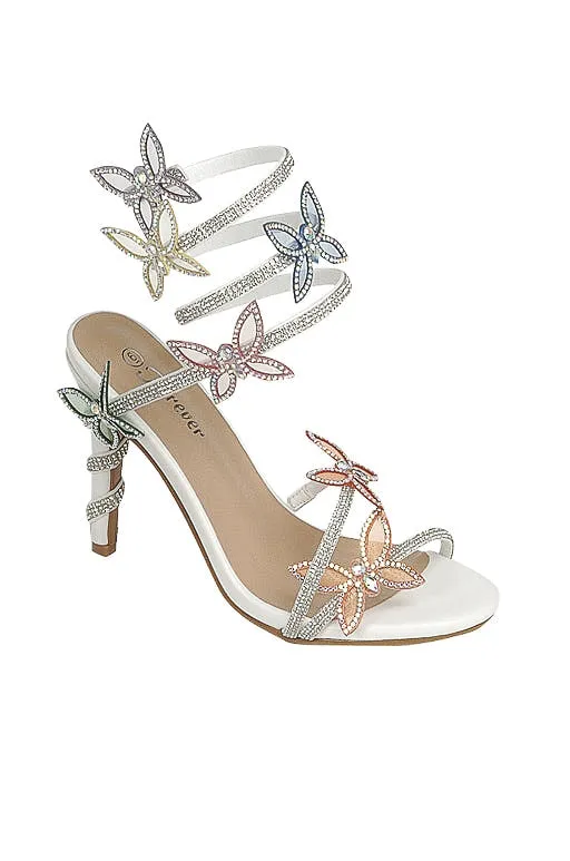 Game - Embellished Rhinestone High Heels