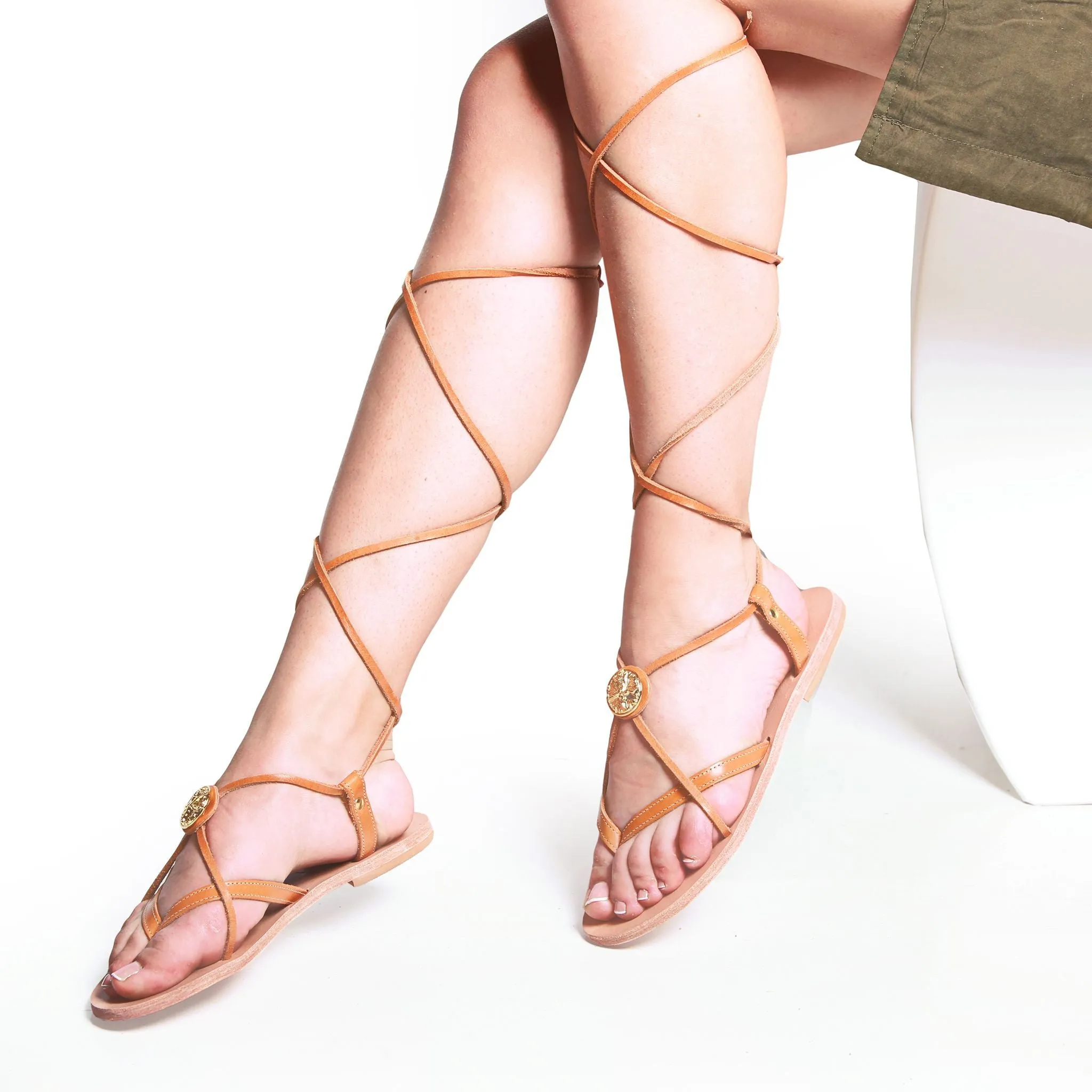 Grace leather Sandals