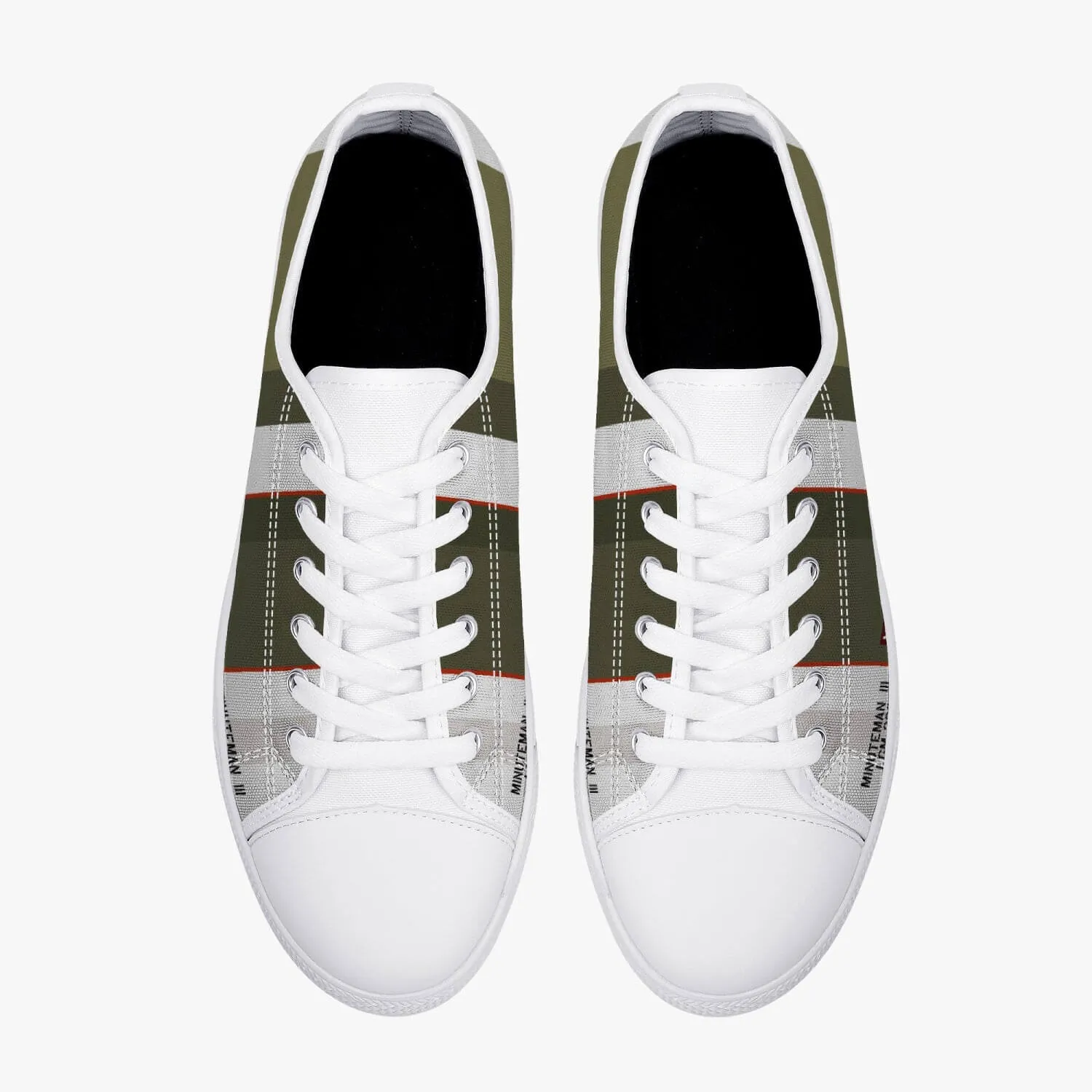 LGM-30G "Minuteman III" Low Top Canvas Shoes