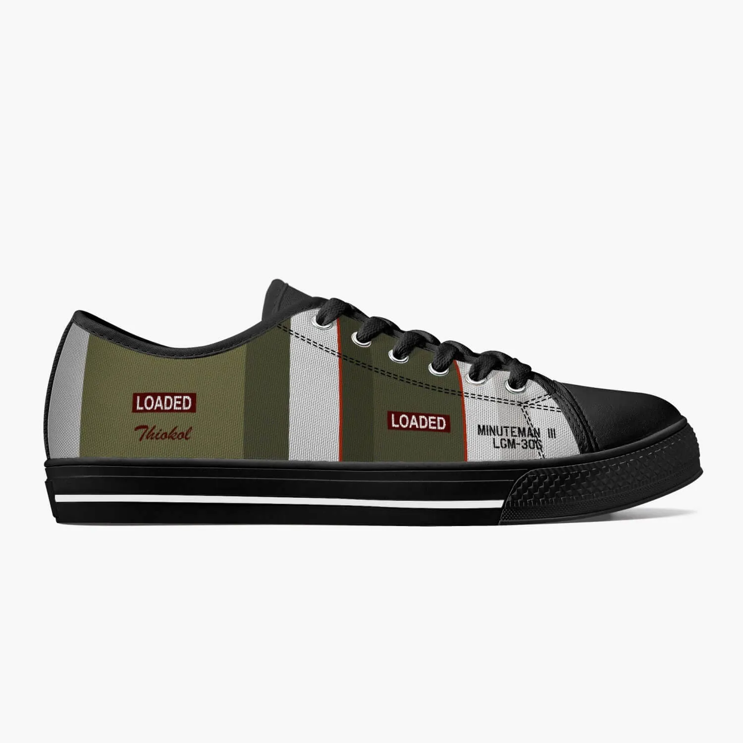 LGM-30G "Minuteman III" Low Top Canvas Shoes