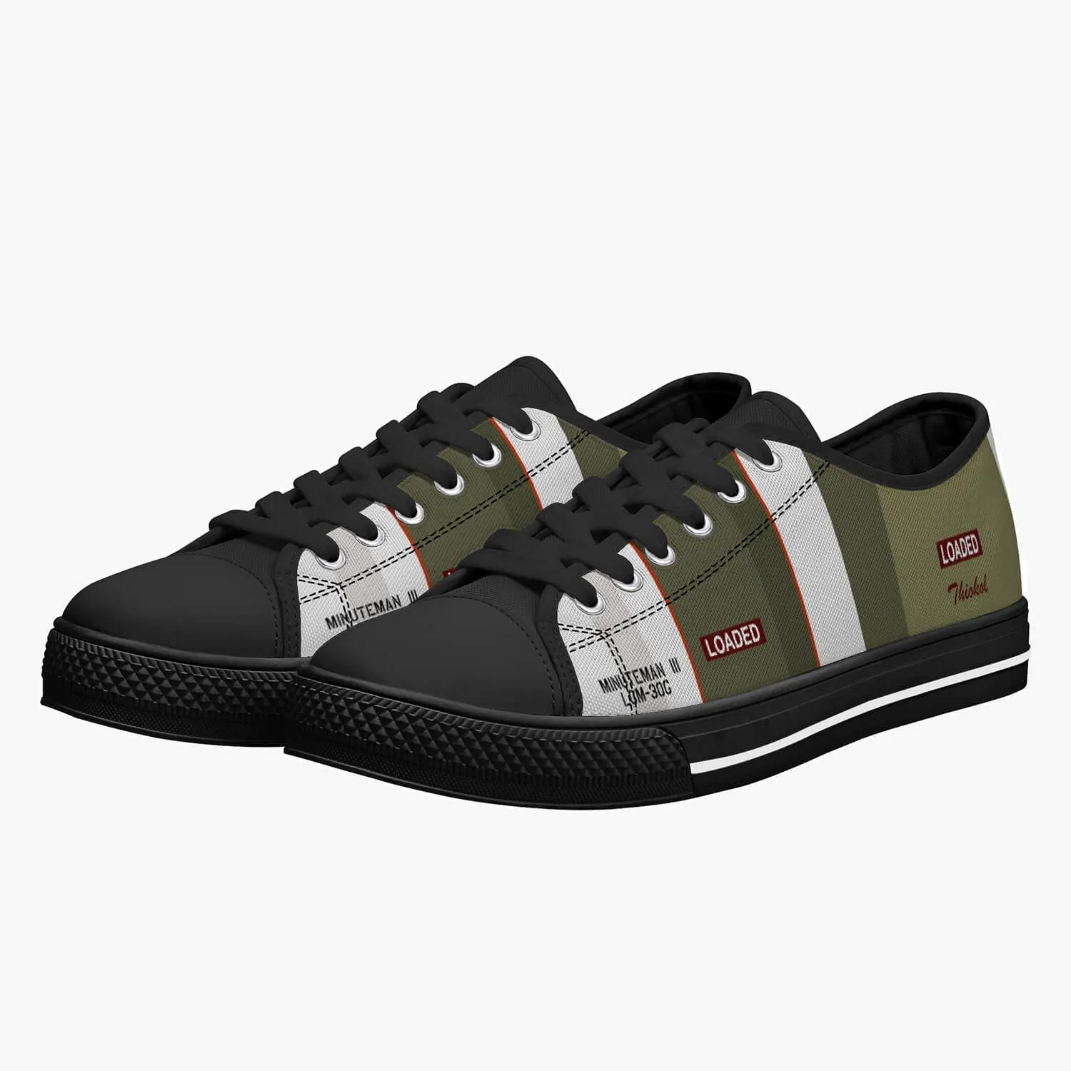LGM-30G "Minuteman III" Low Top Canvas Shoes