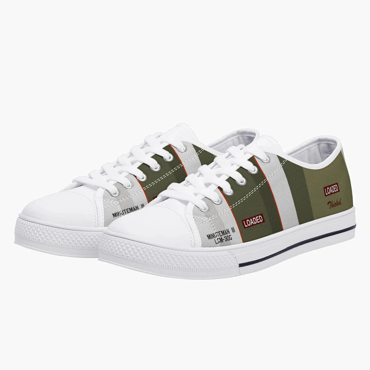LGM-30G "Minuteman III" Low Top Canvas Shoes