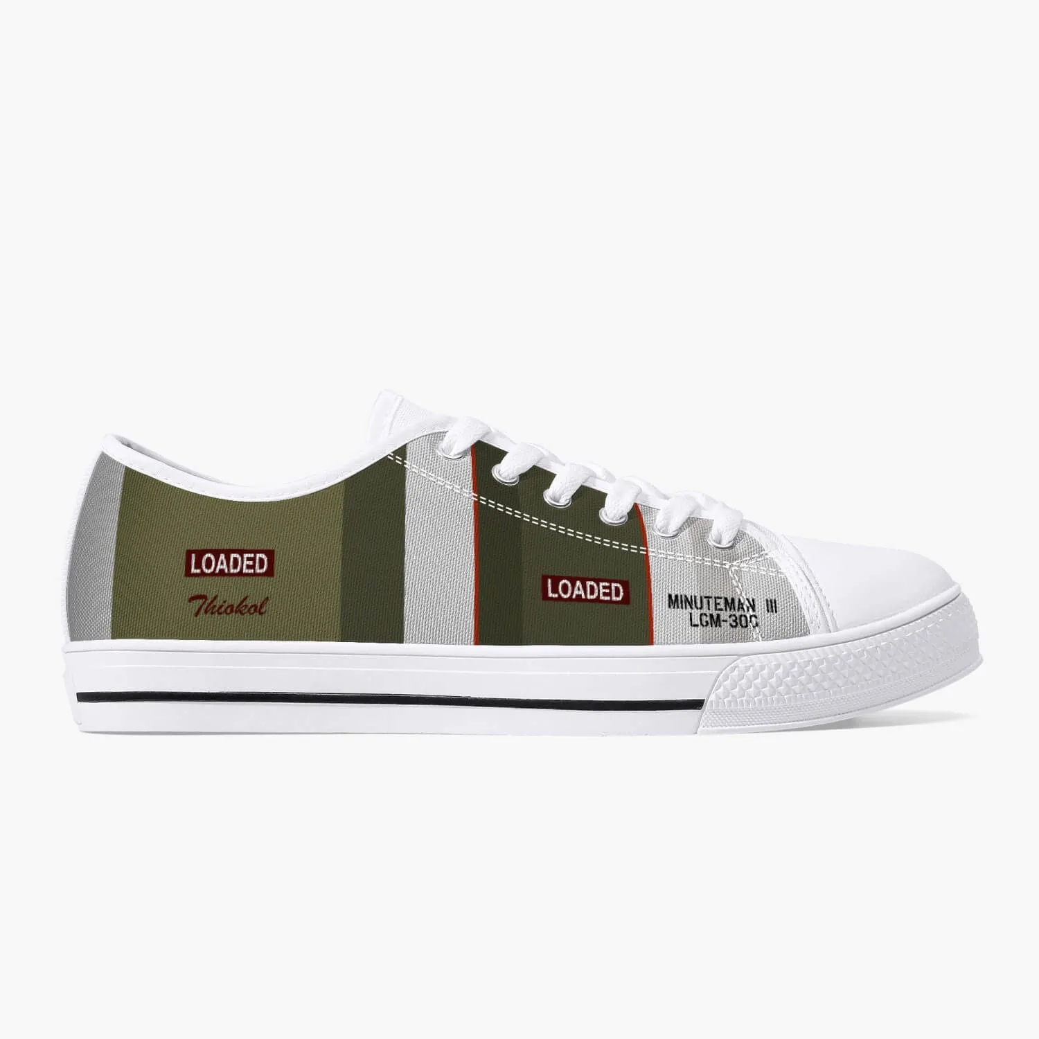 LGM-30G "Minuteman III" Low Top Canvas Shoes