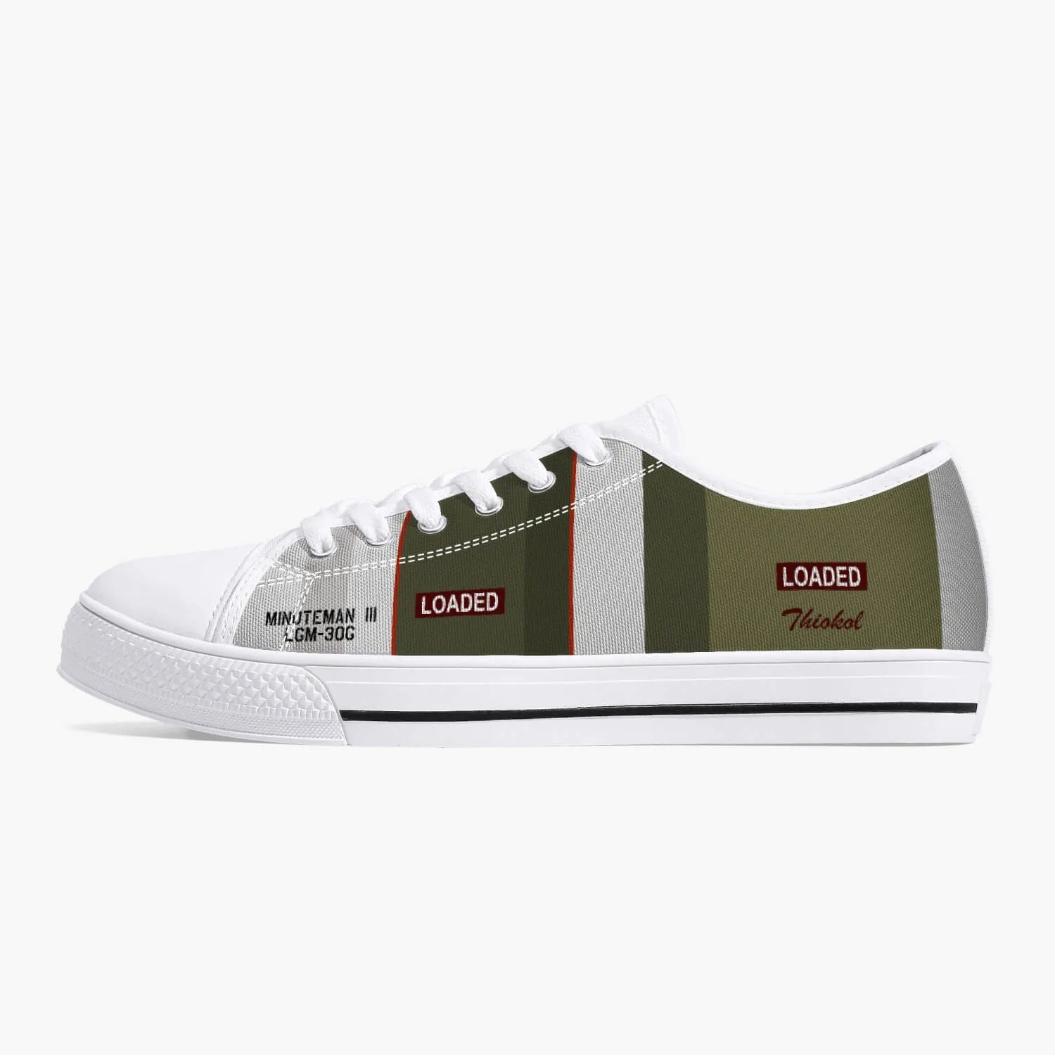 LGM-30G "Minuteman III" Low Top Canvas Shoes