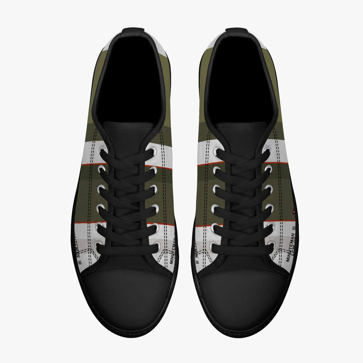 LGM-30G "Minuteman III" Low Top Canvas Shoes