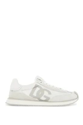 Logo Leather Low-Top Sneakers