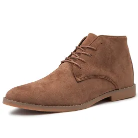 Men High Top Soft Oxfords Male Ankle Snow Boots Spring Autumn Men's Motorcycle Sneakers Big Size 46 Dress Work Business Oxfords