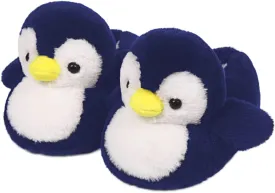 Penguin Cute Women Slippers Funny Animal Slippers Novelty Plush Slippers Fluffy Fuzzy Winter Warm Bedroom House Shoes Cartoon Slippers for Women Men Teen Girls