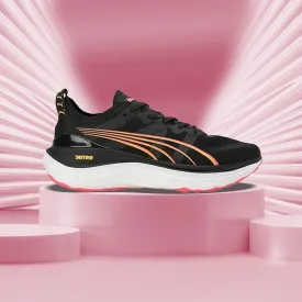 Puma Forever Run NITRO™ Women's Running Shoes (Black-Sunset Glow-Sun Stream) 37775819