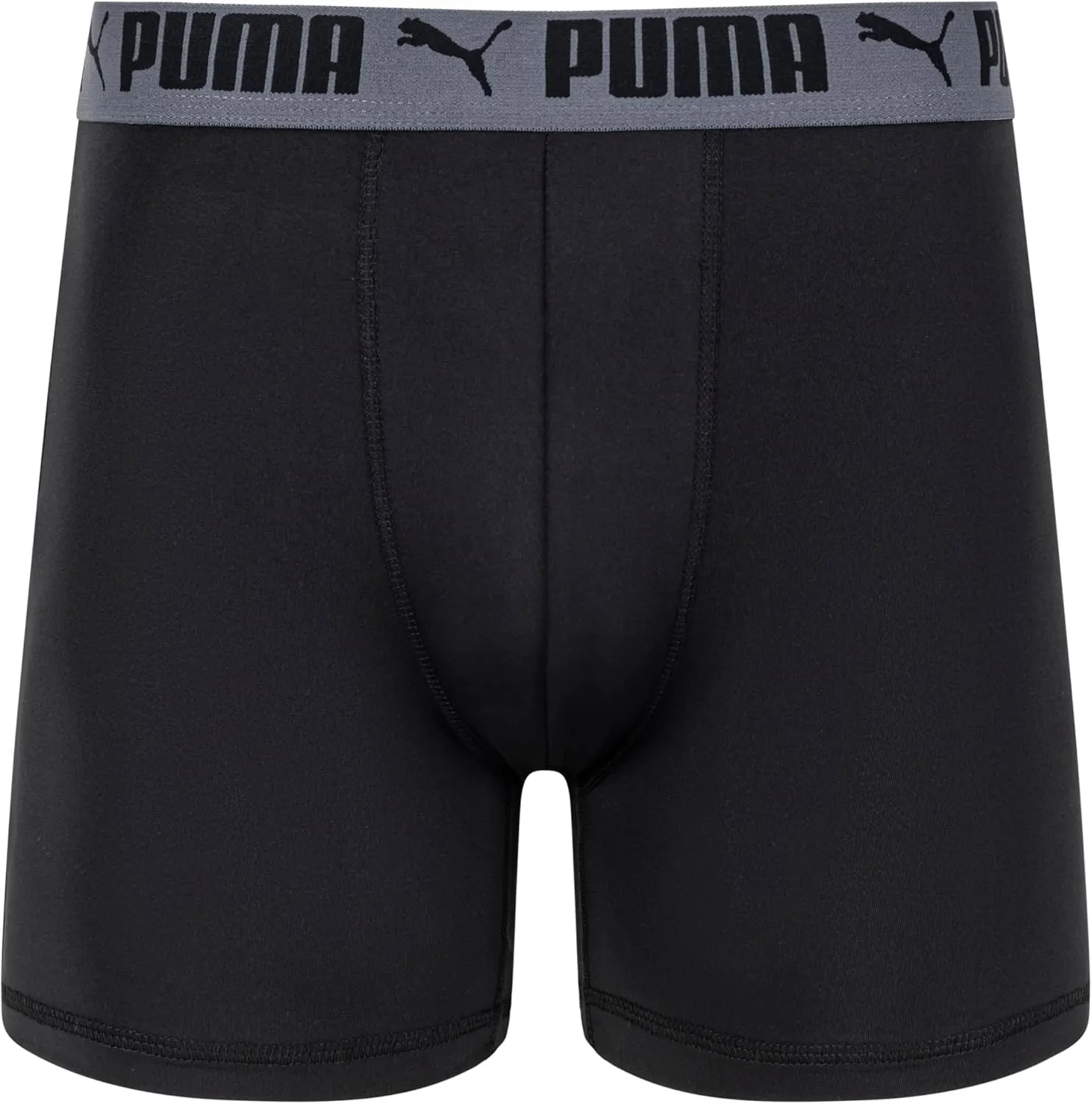 PUMA Men's 4 Pack Active Stretch Boxer Briefs