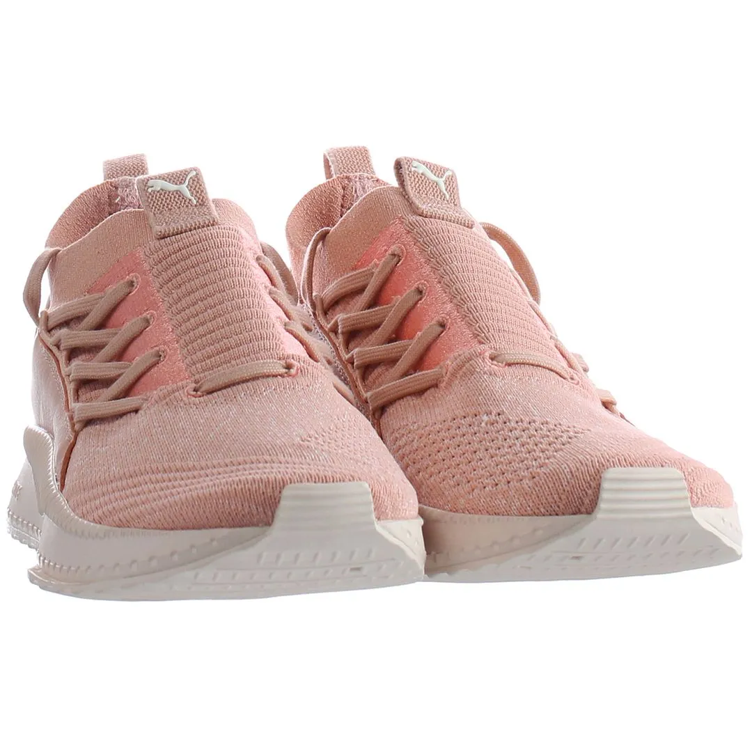 Puma Tsugi Jun Mens Orange Running Shoes