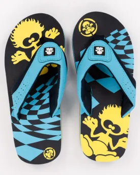 Saltrock Wrap Flip Flop - Blue