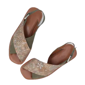 Selena Leather Sandals