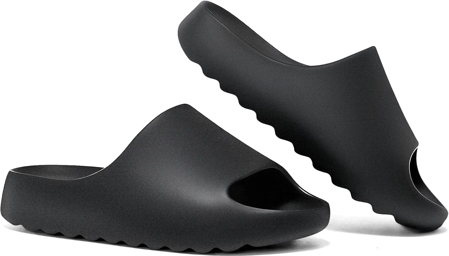 XTJSCBDSH Kids Cloud Slides Boys Girls Pillow Slippers ?C Slip-On Slide Sandals, Summer Beach Pool Shoes, Indoor and Outdoor